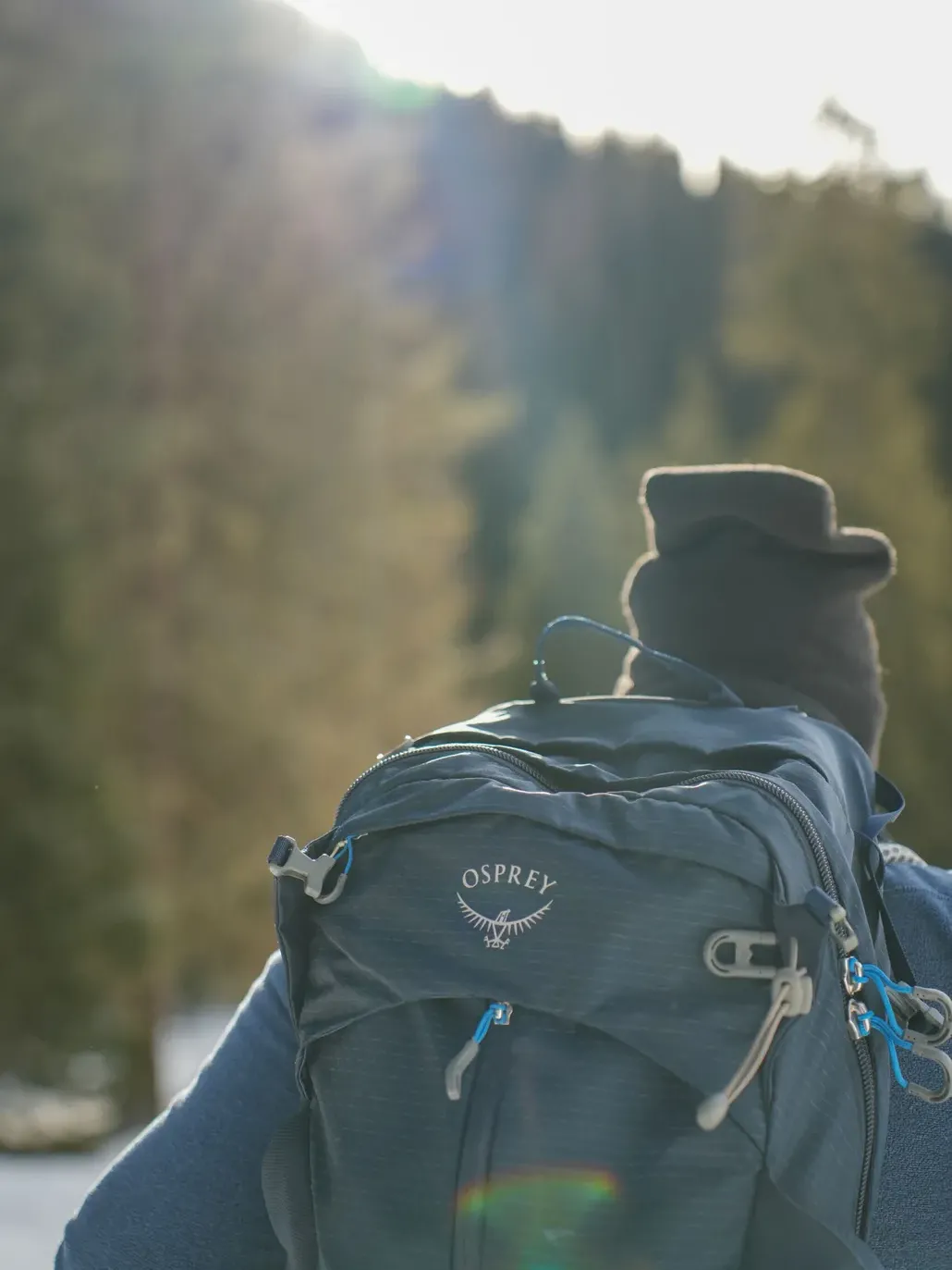 Blue Osprey Backpack